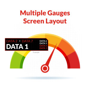 Multiple Gauges Screen Layout