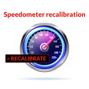 Speedometer recalibration