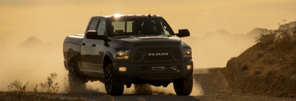 Dodge RAM in the desert