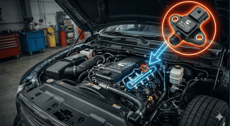 sensor de pressão do trilho de combustível